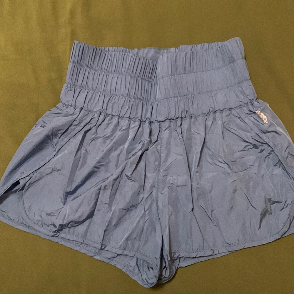 Free People Way Home Shorts in blue